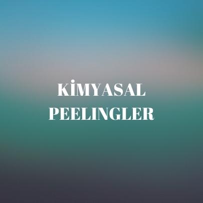 Kimyasal Peelingler